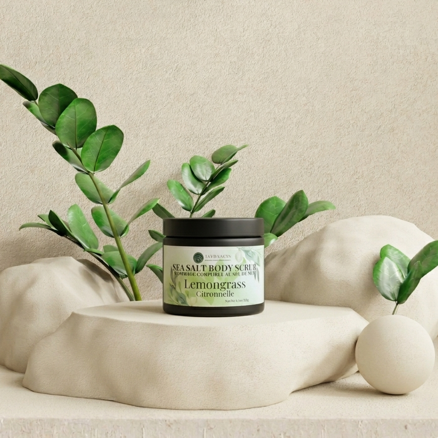 Lemongrass Sea Salt Body Scrub