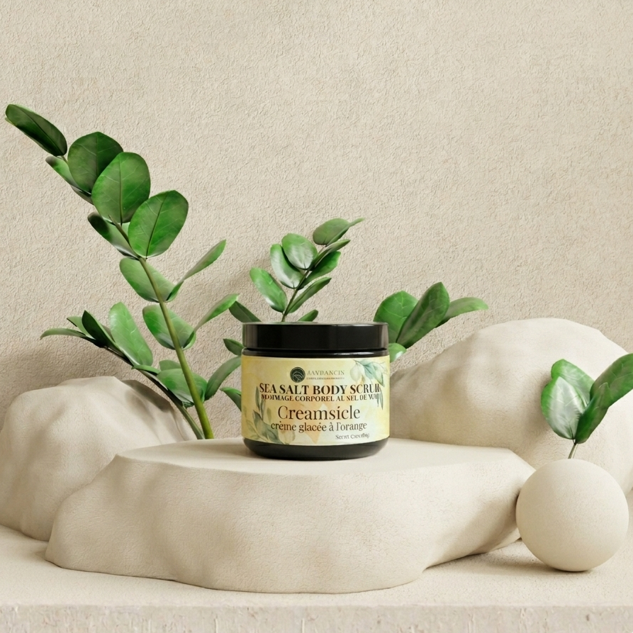 Creamsicle Sea Salt Body Scrub
