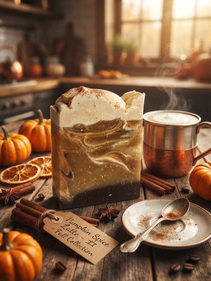 Pumpkin Spice Latte Bar Soap