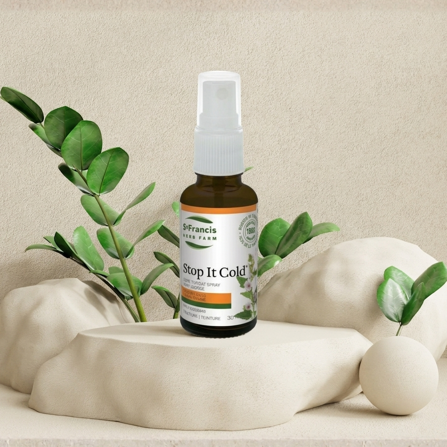 St. Francis Herb Farm Stop It Cold Sore Throat Spray