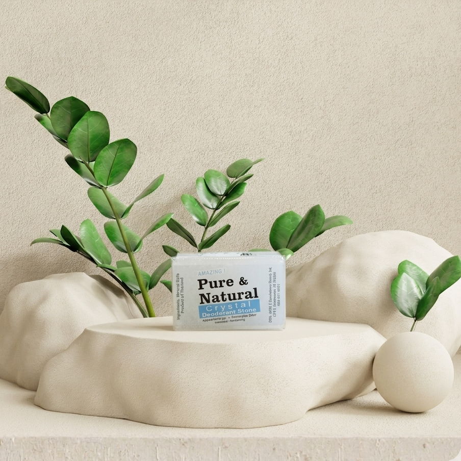 Stone Pure & Natural Crystal Deodorant