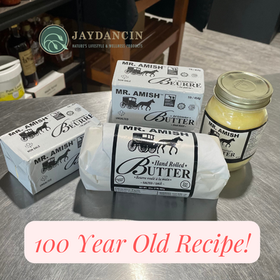 Amish products Butter at Jaydancin 100 year old recipe preserved butter hand rolled butter