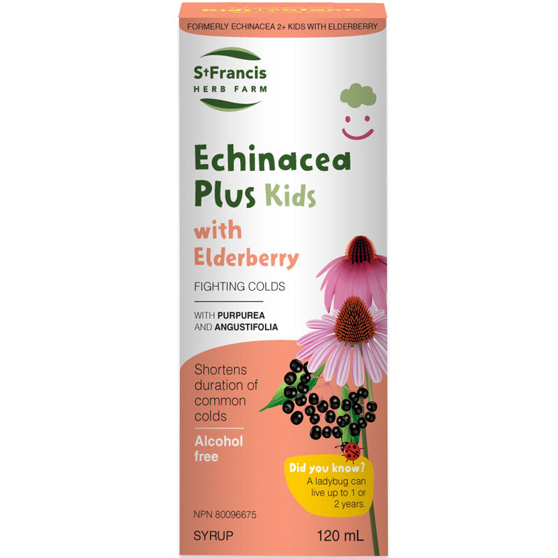 St. Francis Herb Farm Kids Echinacea 2+ Kids Syrup with Elderberry