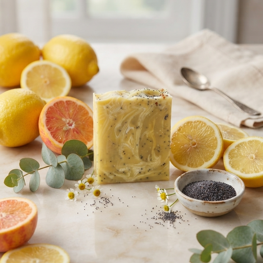 Lemon Poppyseed Bar Soap