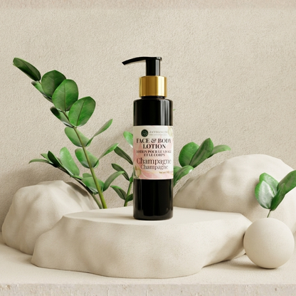 Champagne Face and Body Lotion