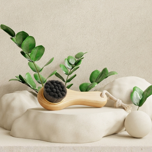 Facial Brush: Bamboo Charcoal