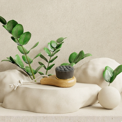 Facial Brush: Bamboo Charcoal