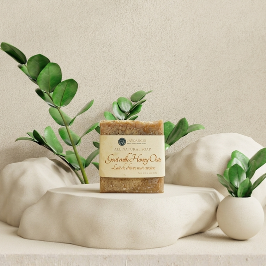 Goats Milk Honey & Oats Bar Soap