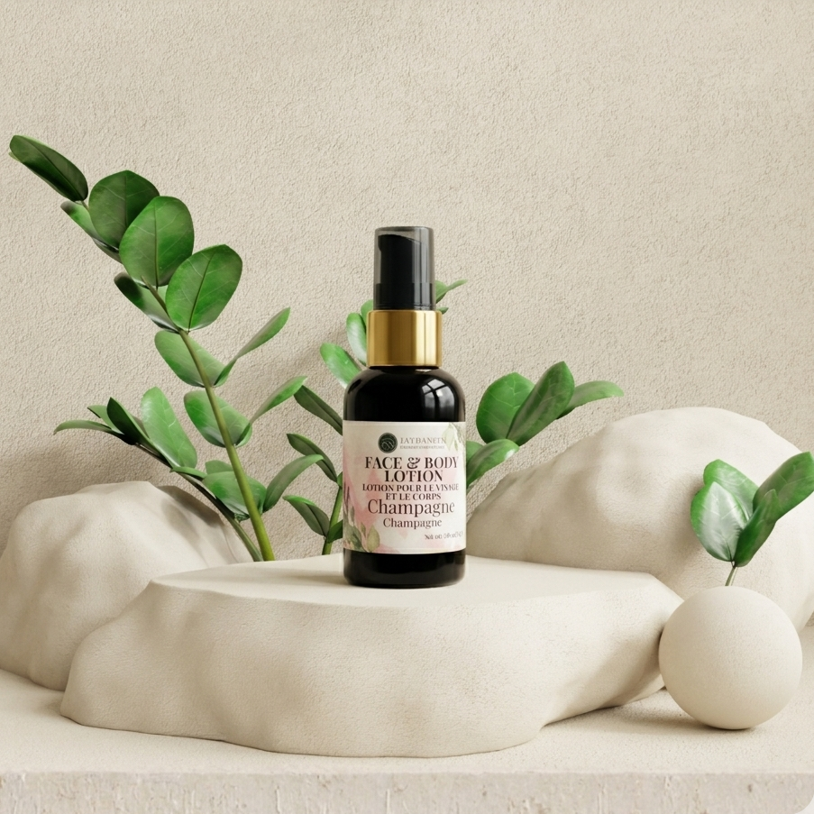 Champagne Face and Body Lotion