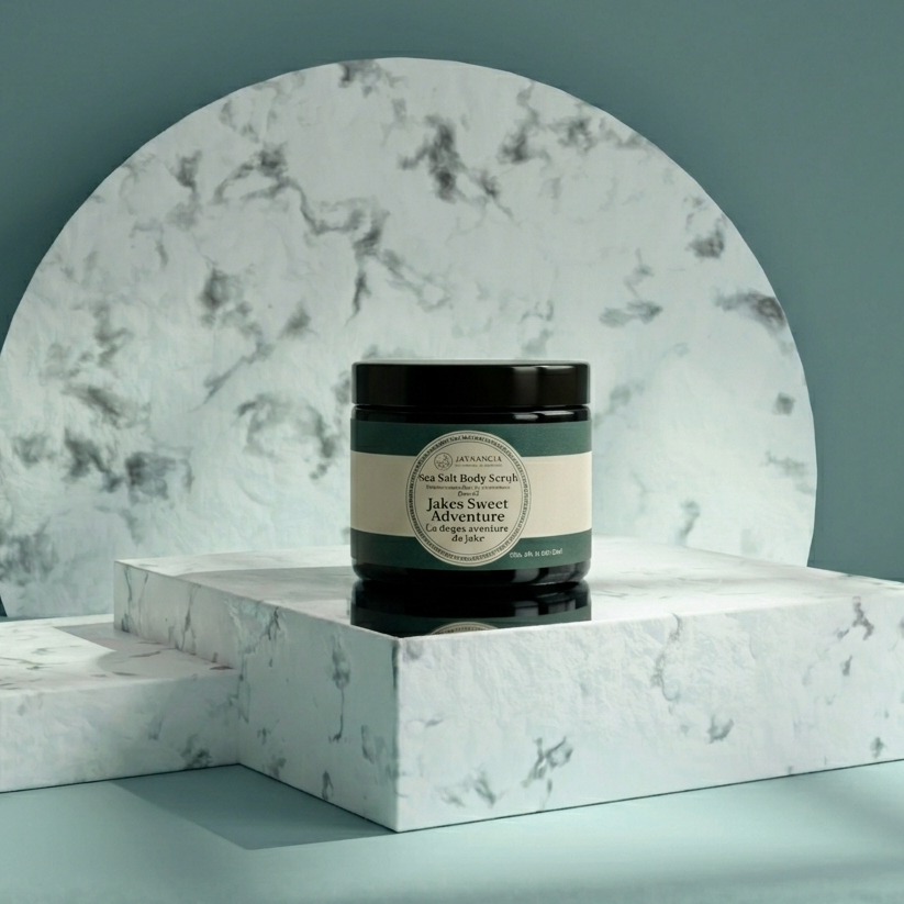 Jake's Sweet Adventure Sea Salt Body Scrub