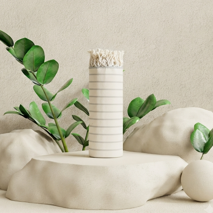 Pokoloko Striped Bamboo Towel