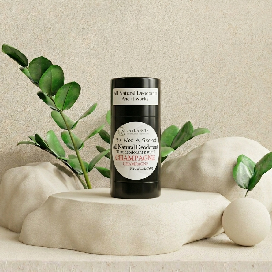 Champagne Stick All Natural Deodorant