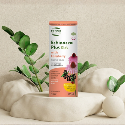 St. Francis Herb Farm Kids Echinacea 2+ Kids Syrup with Elderberry