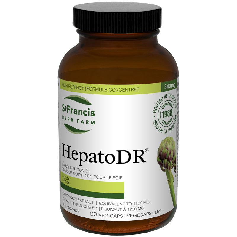 St. Francis Herb Farm HepatoDR  Daily Liver Tonic 90 Capsules
