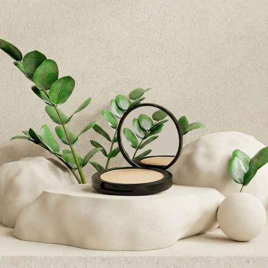 Organic Pressed Face Powders