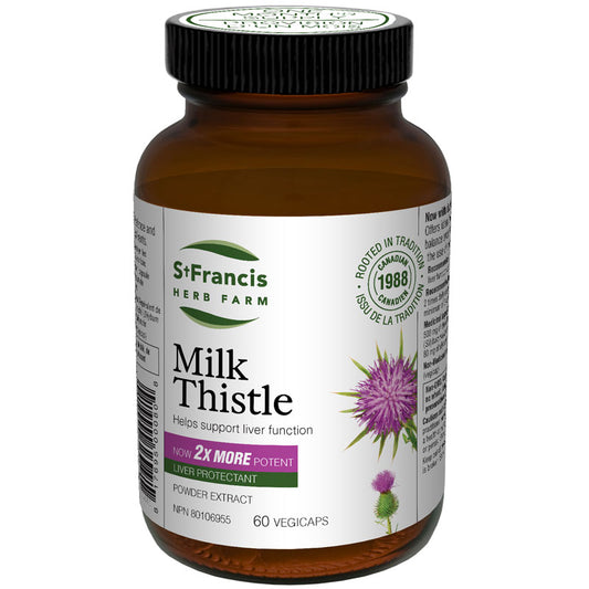St. Francis Herb Farm Milk Thistle 60 vegicaps