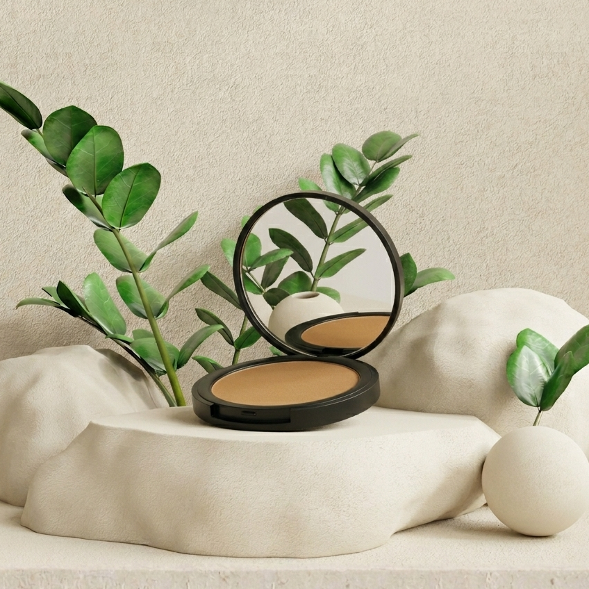 Organic Pressed Face Powders