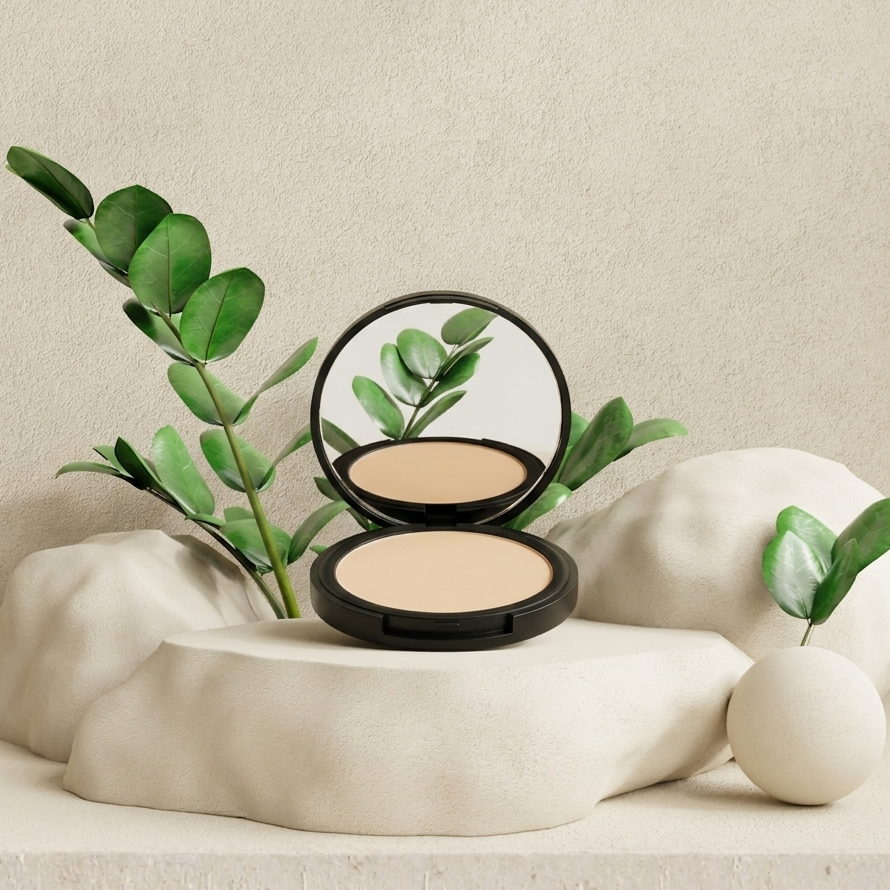 Organic Pressed Face Powders