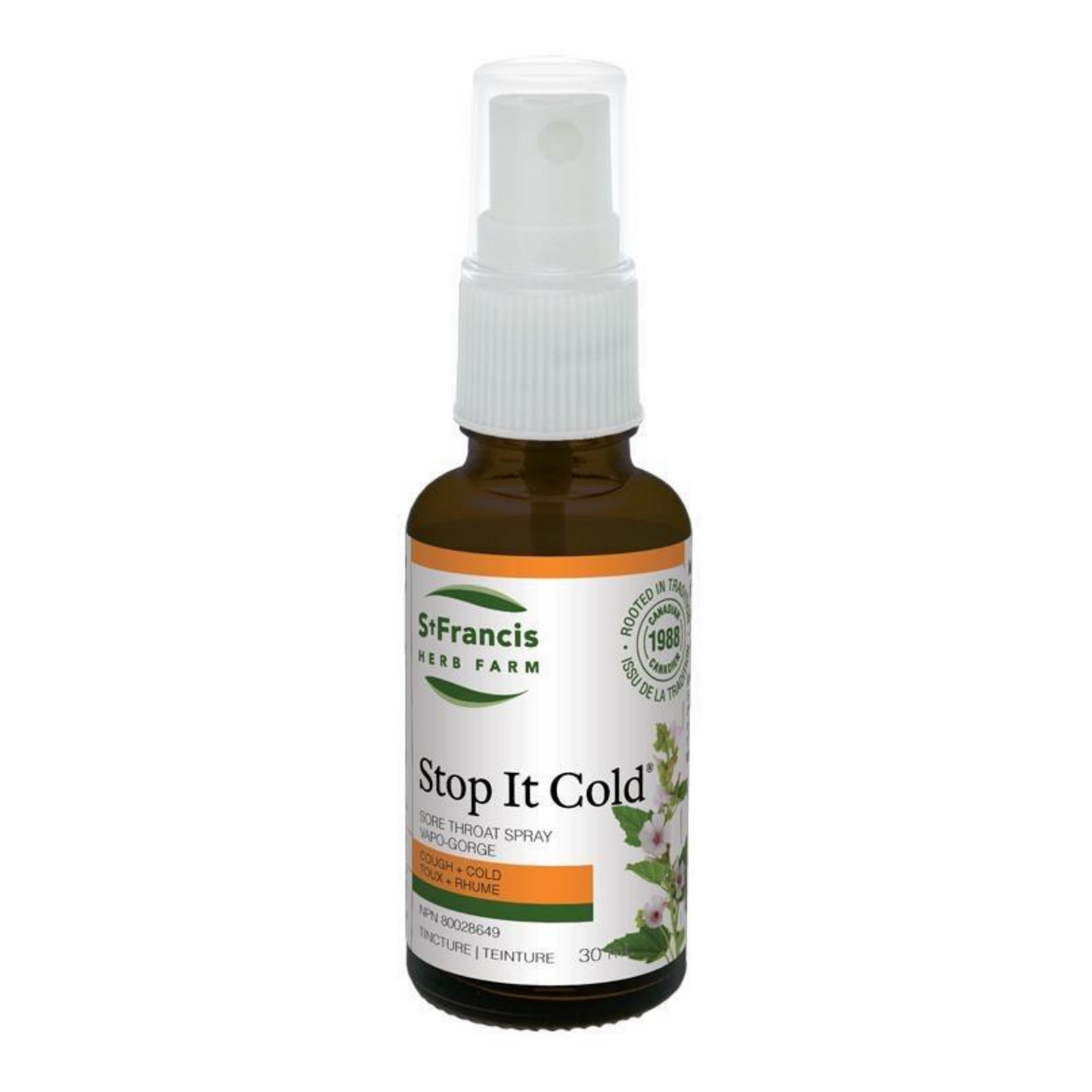 St. Francis Herb Farm Stop It Cold Sore Throat Spray